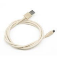 green product usb cable wheatstraw material