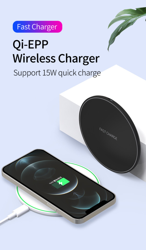 qi charger 15w fast charging