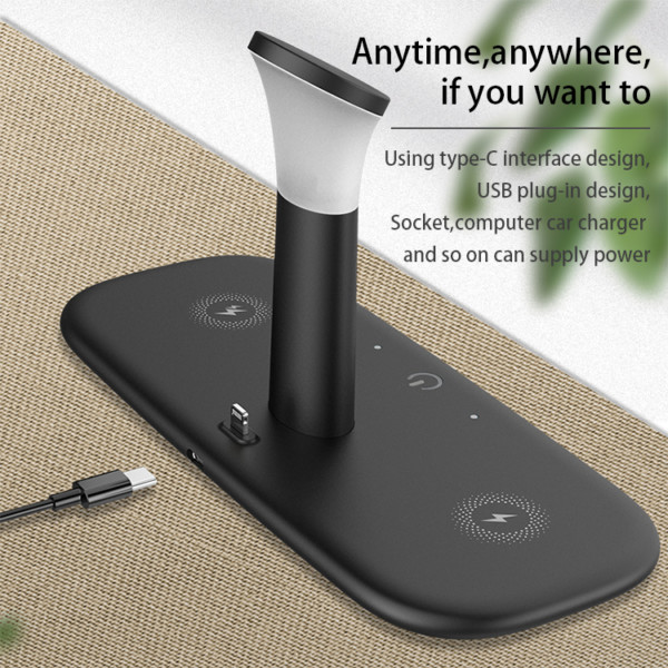 15W wireless charger 5 in 1 for all qi devices