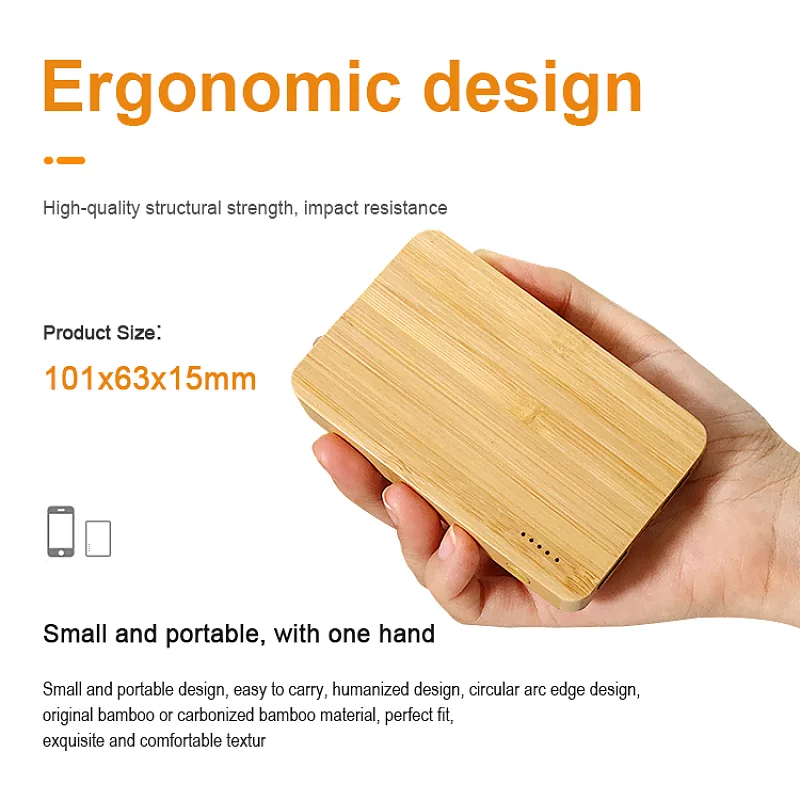 bamboo wireless charger power