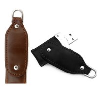 twister leather usb flash drive