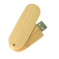 wooden twister usb memory disk