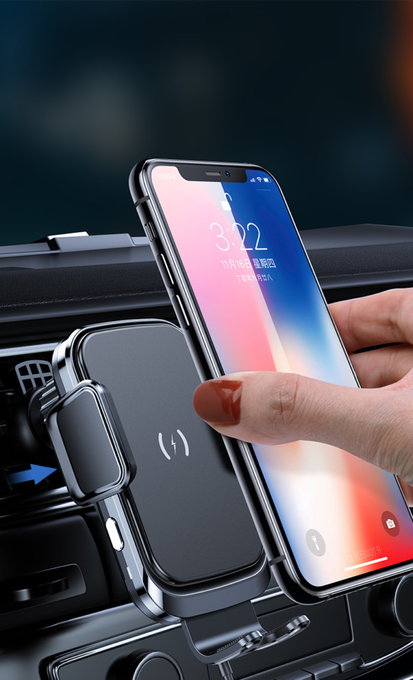 best wireless car charger 15w fast charging for iphone